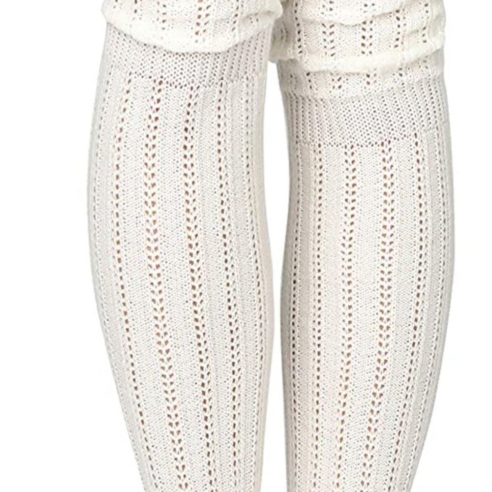 Over The Knee Slouch Socks Boot Socks Slouchy Socks Knee Socks 2 Pair - Picture 7 of 12